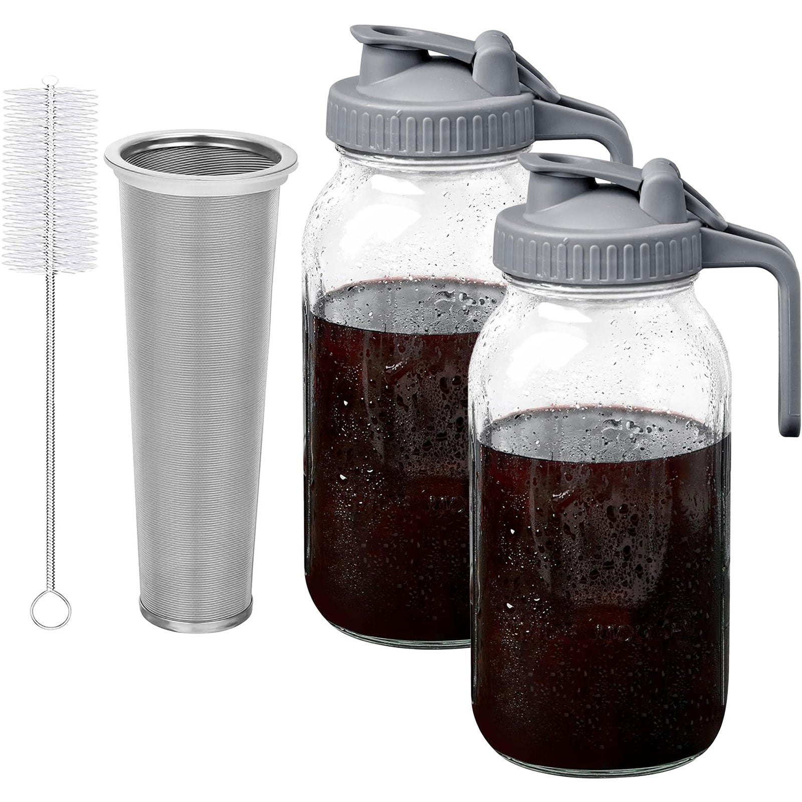 64oz Glass Cold Brew Coffee Maker