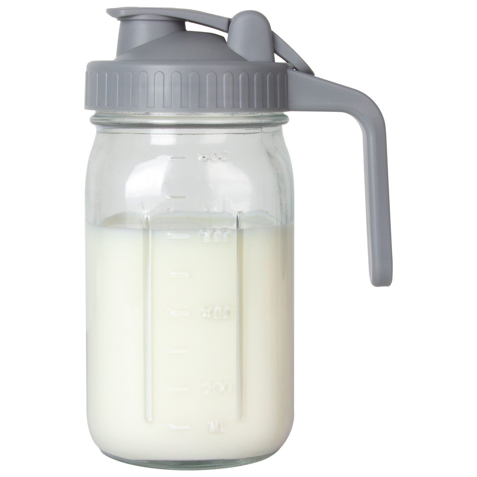 32oz Glass Breast Milk Pitcherwith Lid