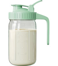 32oz Glass Breast Milk Pitcherwith Lid
