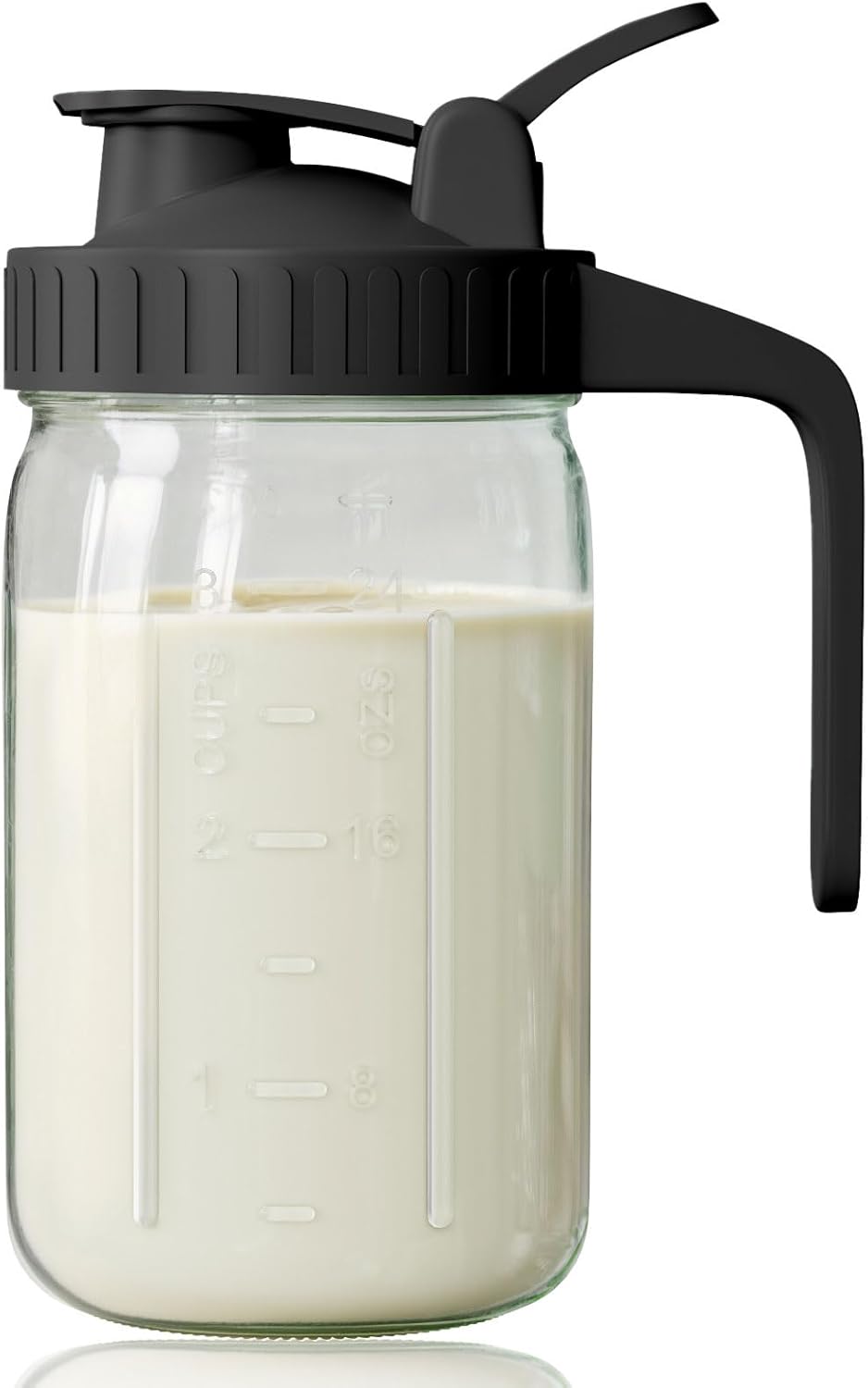 32oz Glass Breast Milk Pitcherwith Lid