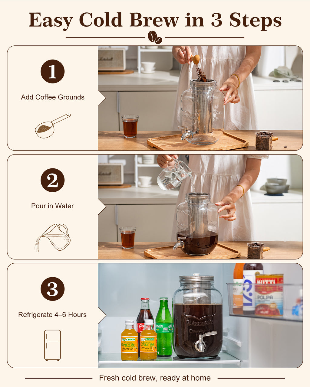 1 Gallon Cold Brew Coffee Maker